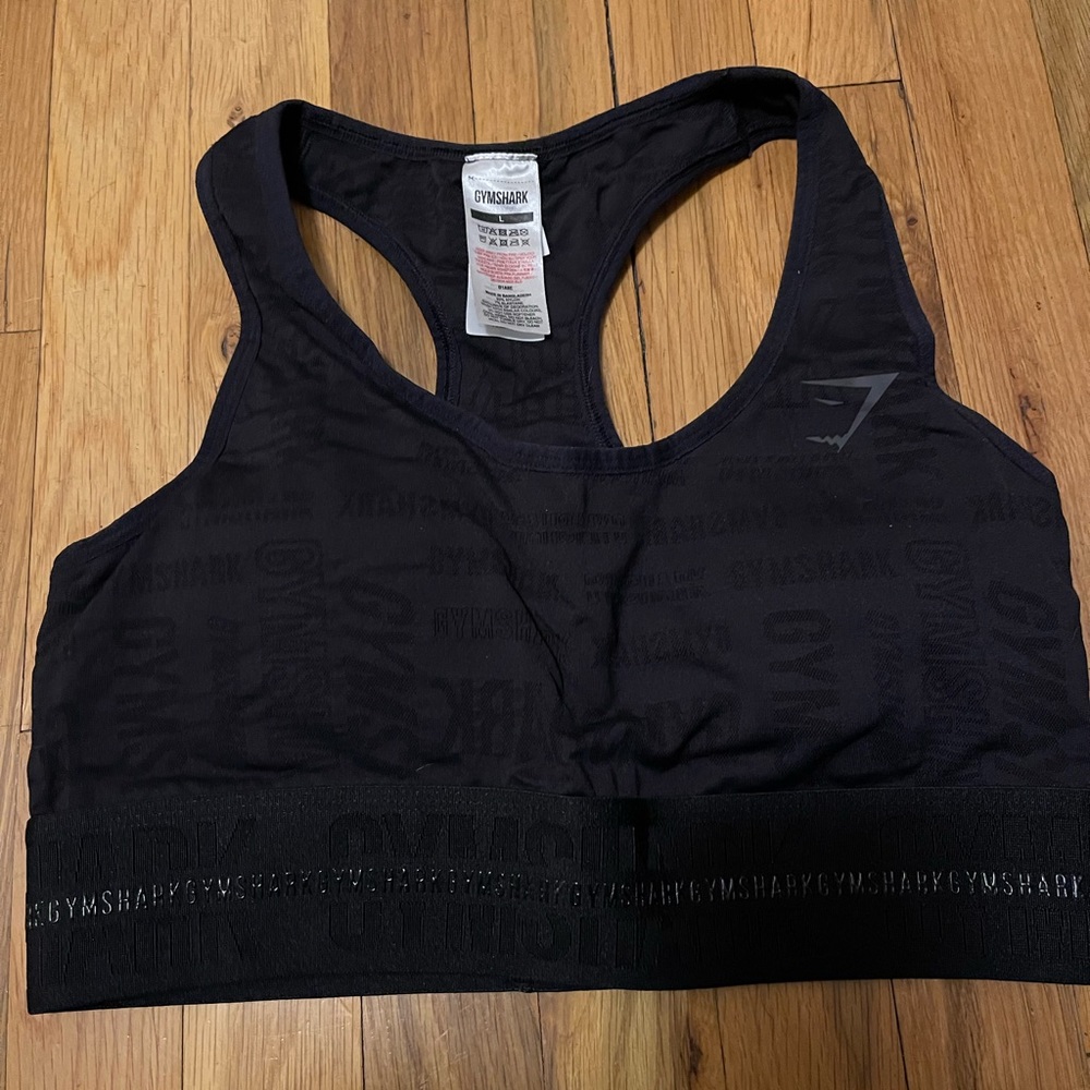 Gymshark logo sports bra
